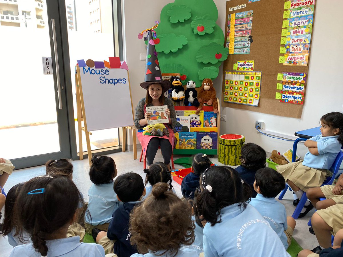 PristineSchool's tweet photo. Fantabulous #MathStoryTelling  continues with our Math Monkey 🐒 at #PristineEarlyYears @NCETM https://t.co/qwGkeXiJNf