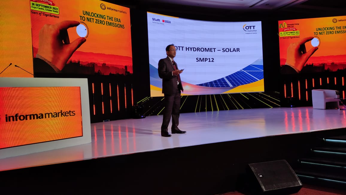 REIndiaExpo's tweet photo. Session by Mr. Vivek Kumar at Renewable Energy India Expo

On the topic: OTT Hydromet - Solar SMP12

Join us today Renewable Energy India Expo for more such interesting sessions!

#REIExpo #RenewableEnergyIndiaExpo #SolarEnergy #greenenergysolutions #renewableenergy https://t.co/36mThJBxSO