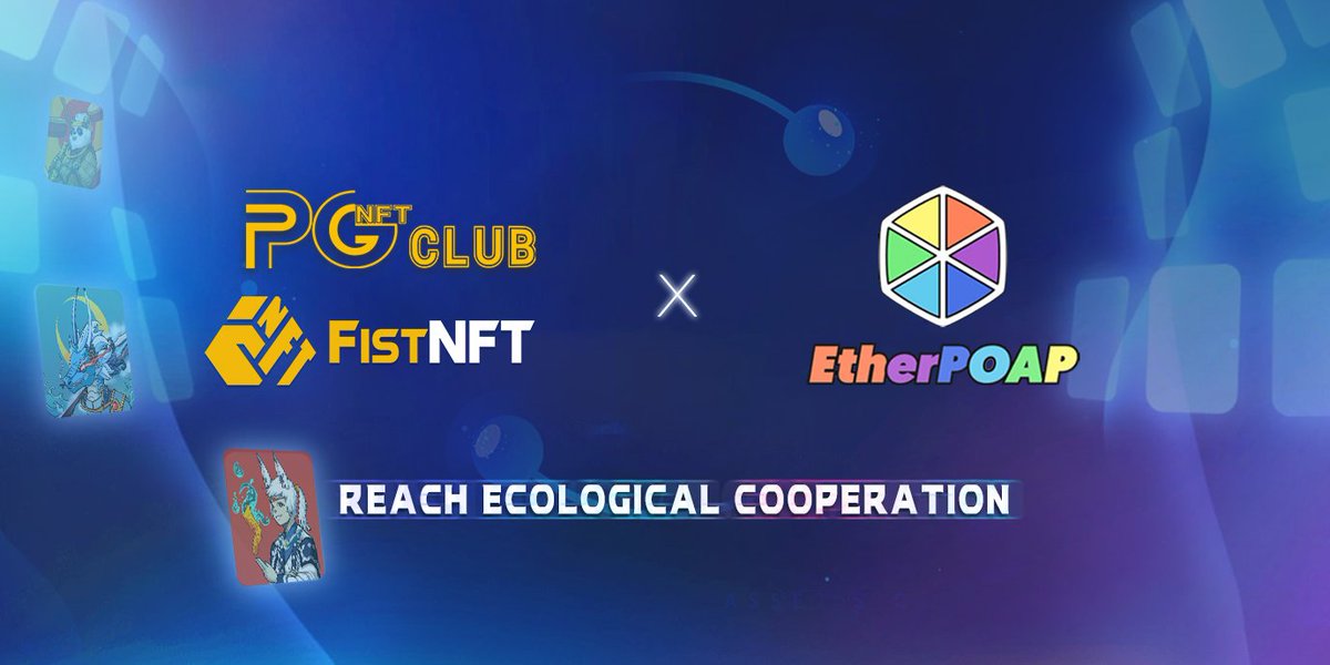 🥳 We're announcing an eco-partnership with <a href="/Fist__NFT/">FistNFT</a>  and <a href="/EtherPOAP/">EtherPOAP</a> 

🎯 EtherPOAP is a series of community initiatives led by the Ethereum ecosystem's most ardent supporters and community members

👏 Let's help develop NFTS