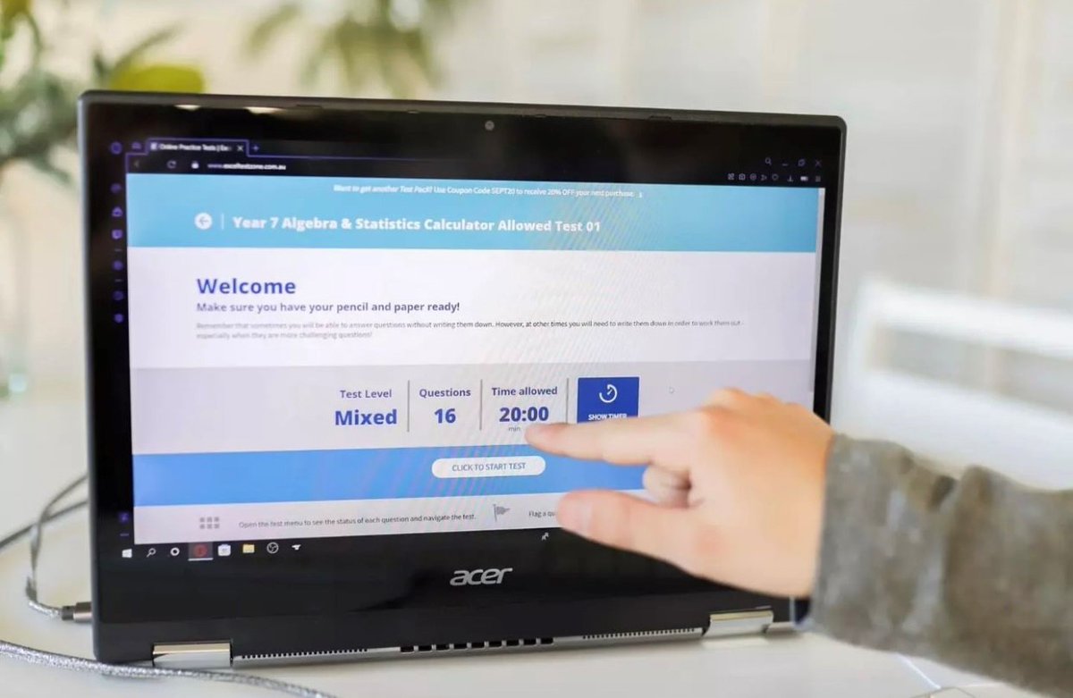 TestExcel's tweet image. Rylee (thewalkerways on Instagram) uses our Year 7 NAPLAN* Online-style Test Pack to start preparing for NAPLAN 2023. 📝 Click to see what they had to say. hubs.li/Q01mHjYP0 #exceltestzone #excel #test #zone #computer #online #tests #naplan #naplantest