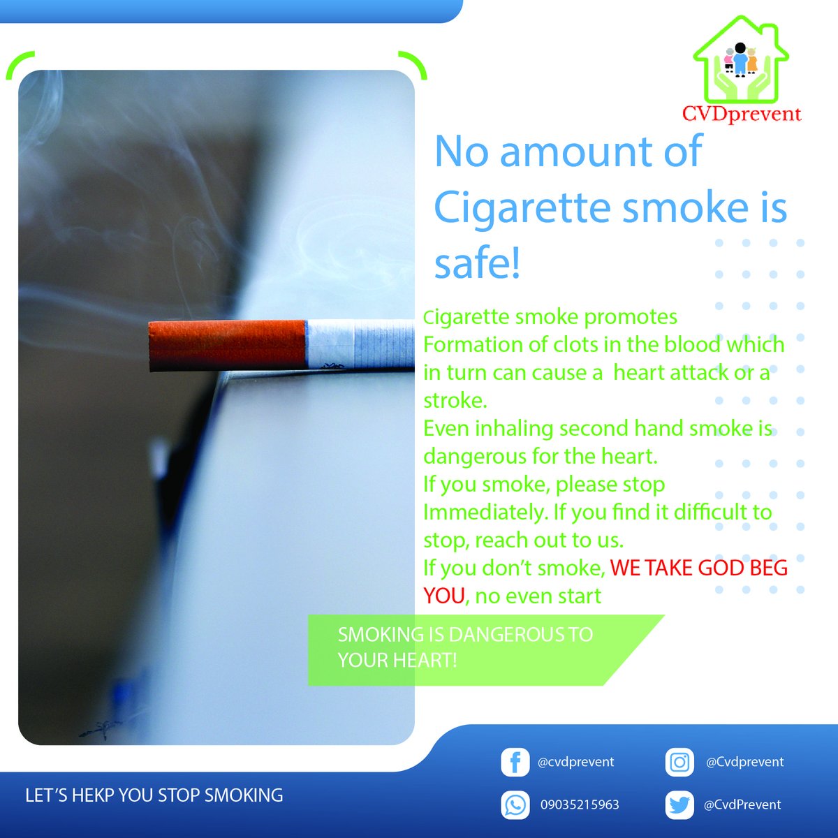 CVD Prevent tweet media