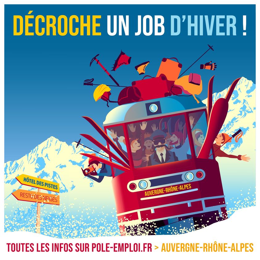 👉📅 [#TousMobilisés] « Trouve ta saison d’hiver #decrocheunjobdhiver ! Le E-forum de la saisonnalité revient à partir du 03 octobre 2022 !  de nombreuses offres sont à pourvoir dans tous les secteurs, en station de sport d’hiver et en vallée.  
@poleemploi_ara