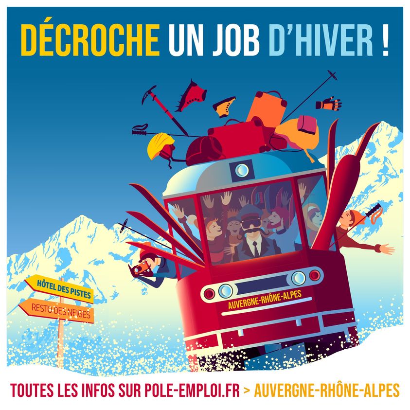 👉📅 [#TousMobilisés] « Trouve ta saison d’hiver #decrocheunjobdhiver ! Le E-forum de la saisonnalité revient à partir du 03 octobre 2022 ! de nombreuses offres sont à pourvoir dans tous les secteurs, en station de sport d’hiver et en vallée. @poleemploi_ara