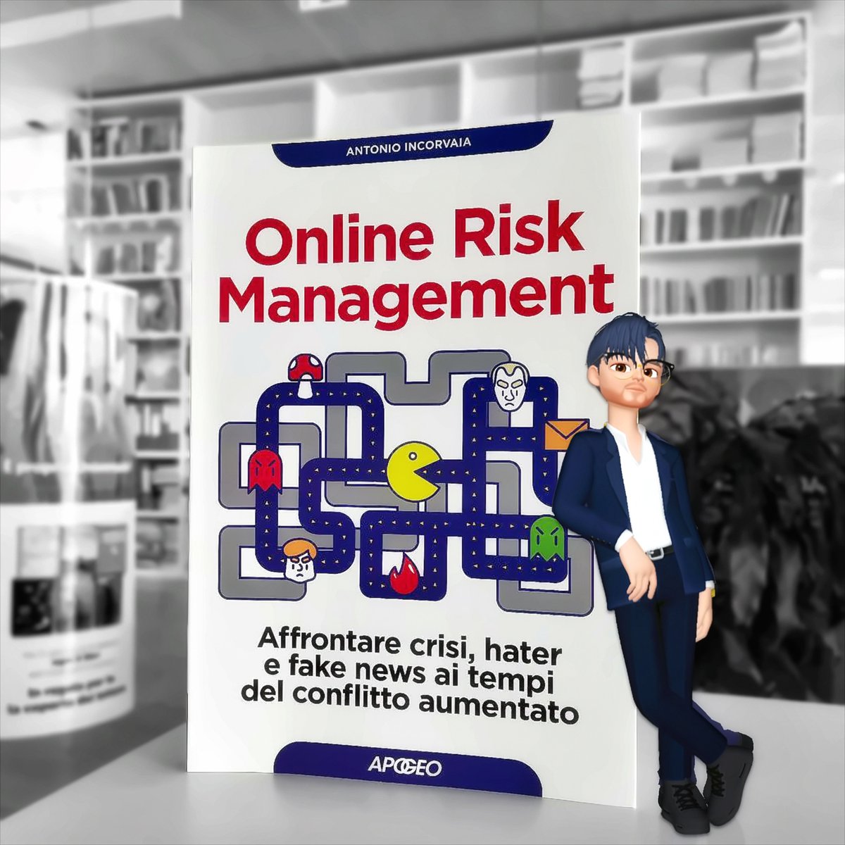 Negli ultimi mesi abbiamo assistito quasi a una #crisionline a settimana. E la domanda non è "Cosa bisogna rispondere?" ma "Com'è possibile prevenirle?".
Da oggi in libreria e in tutti gli store digitali il mio manuale <a href="/apogeonline/">Apogeo, Editore di professioni 💡📖🎓</a> con prefazione di <a href="/alesessa/">Alessandro Sessa</a> di @altroconsumo.