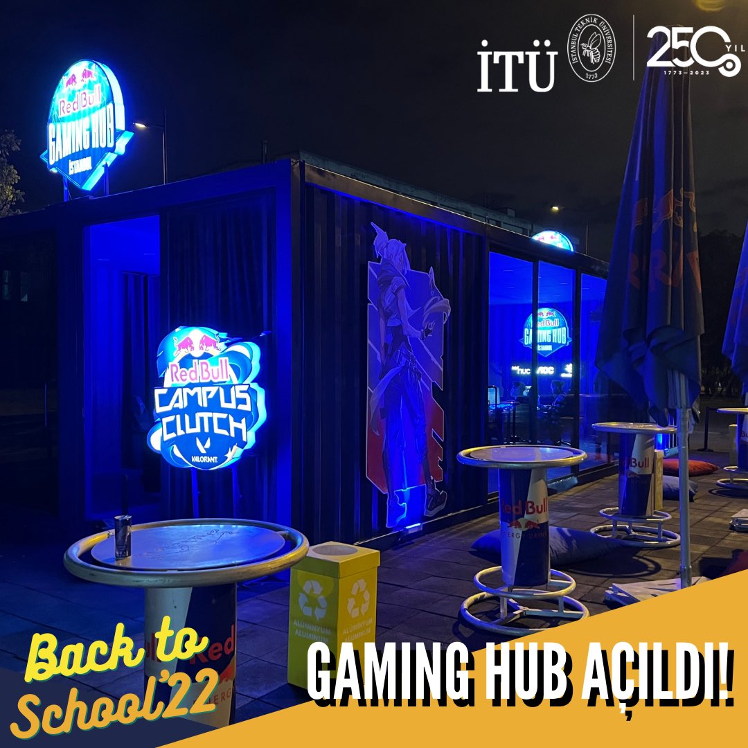 ituespor's tweet photo. Oyun Tutkunlarına Harika Bir Haberimiz Var!

Okulumuzda 5-6-7 Ekim tarihleri arasında düzenlenecek olan #BacktoSchool22 etkinliğine özel Gaming Hub kuruldu ve an itibariyle açık🥳

Siz de arkadaşlarınızı alıp, oyunun tadını çıkarabilirsiniz.

#itu #itu1773 #İTÜ250Yaşında https://t.co/vrPAq8dSwO