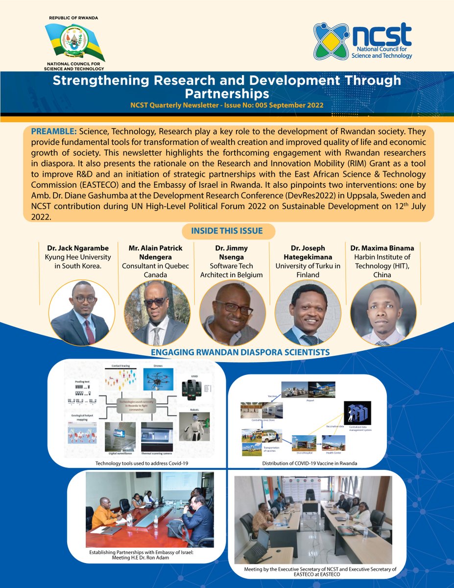 National Council for Science and Technology (NCST) tweet media