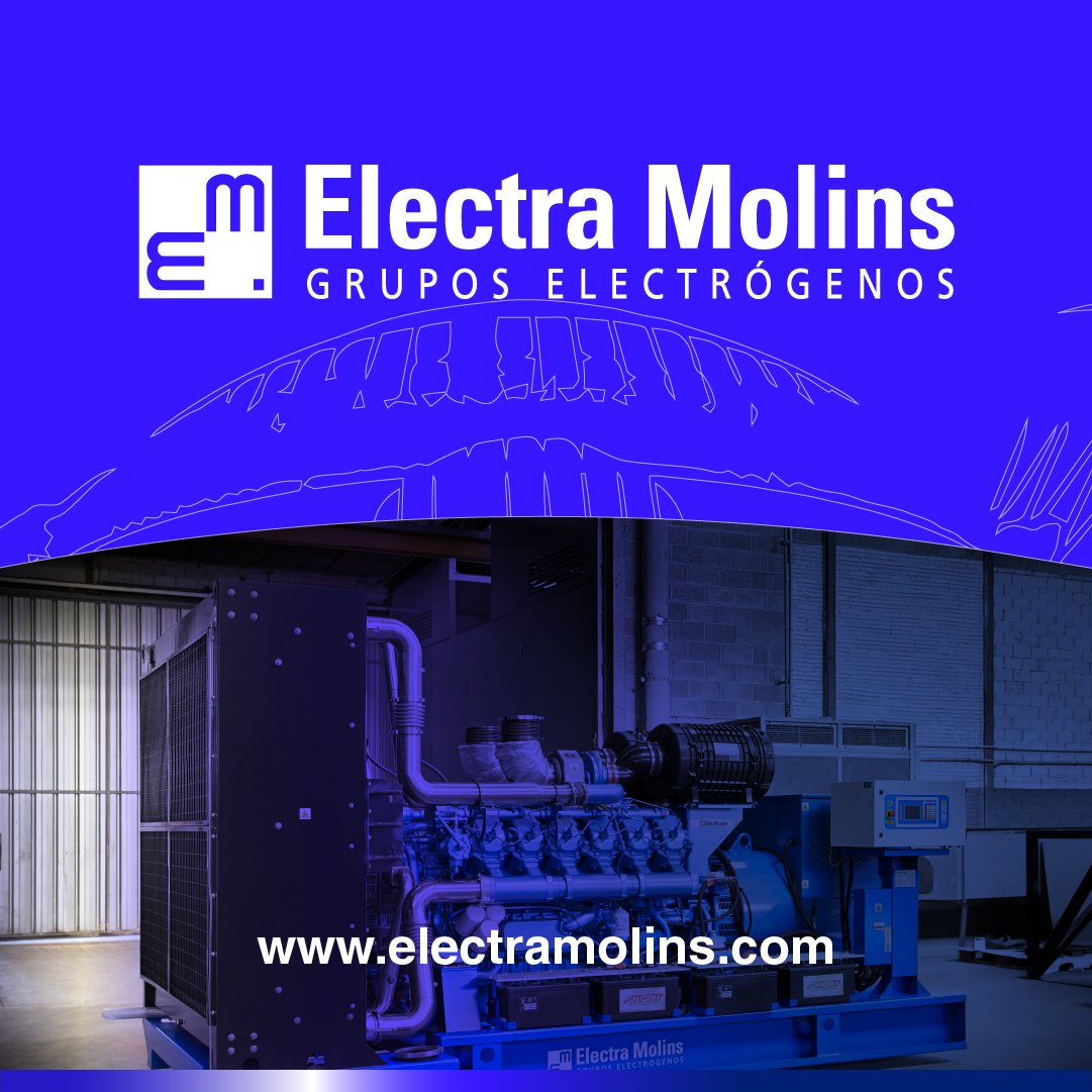 Electra Molins es fabricante con más de 70 años de experiencia en diseños y fabricación de grupos electrógenos y automatismos con tecnología propia. 

Ofrecen un servicio integral: Fabricación con tecnología propia, asesoramiento en el proyecto, instalación y mantenimiento.