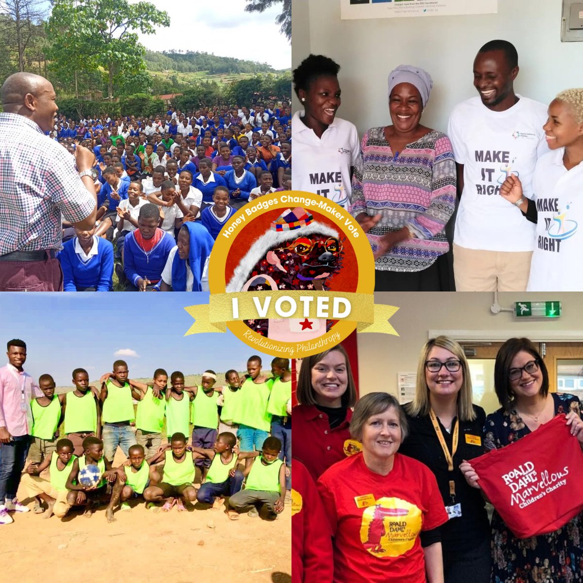 Honey Badges tweet media