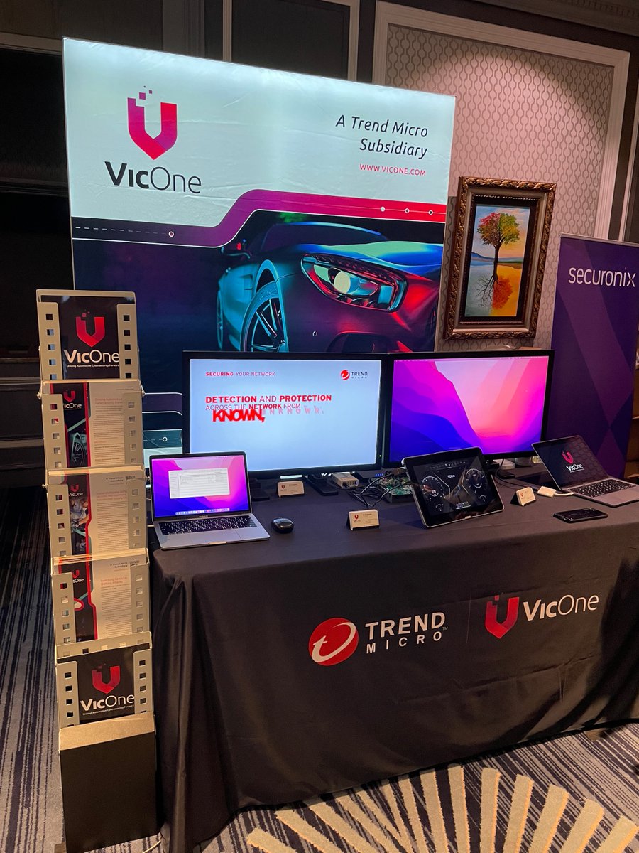 VicOneAuto's tweet photo. The #2022AutoISACCyberSummit is the first of many events #VicOne will be joining this year.
In case you missed us, visit our website to learn more about how we secure the automotive industry and the next events where you can meet our experts. https://t.co/P95Hn9MUiZ #VicOneAuto https://t.co/7vaqQkdqt4