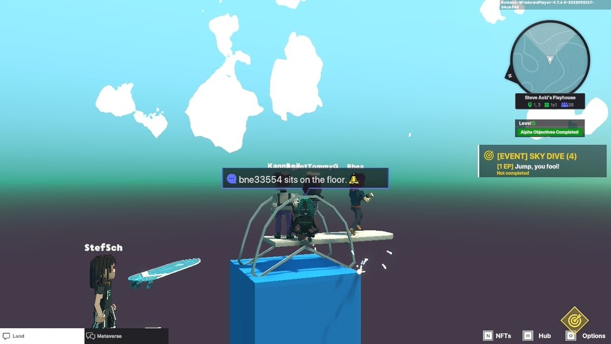 Sofia302S's tweet photo. @TheSandboxGame @steveaoki I just participated in the #SandboxAlphaS3Giveaway for a chance to win 500 SAND! Found the high diving board in @steveaoki's Playhouse, check out my screenshot below!
👇 https://t.co/sWmWDrGAD1