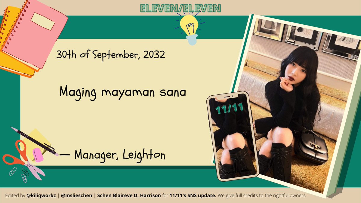 ໒MS. LEIGHTON。 — CLOSED tweet media
