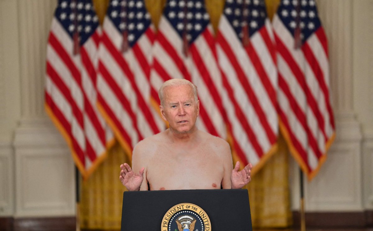 États-Unis : la nouvelle bourde inquiétante de Joe Biden venu déféquer en pleine conférence de presse