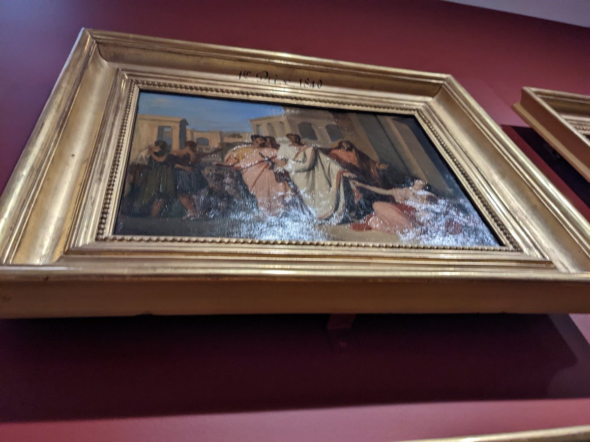 stevebuckytea's tweet photo. everyone visiting the Louvre and Musee D'orsay: stands in line to see the most famous pieces
Me: goes to random rooms and hunts down every mention of Cornelia Africana (and a bonus painting of Gaius as well)
#dtoa https://t.co/EaPhfwTTaT