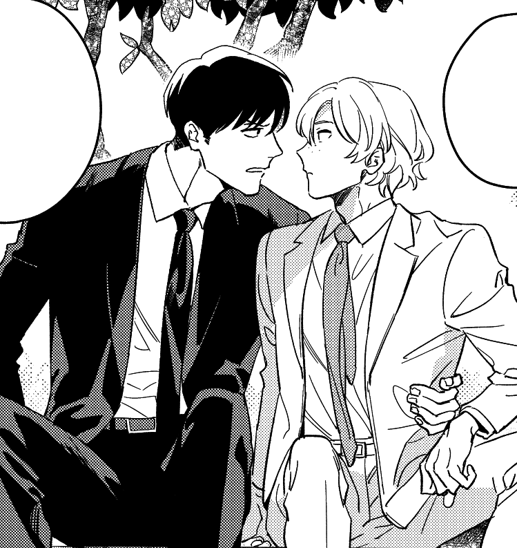 珍しくBL漫画みたいなBL漫画を描いています(???) 