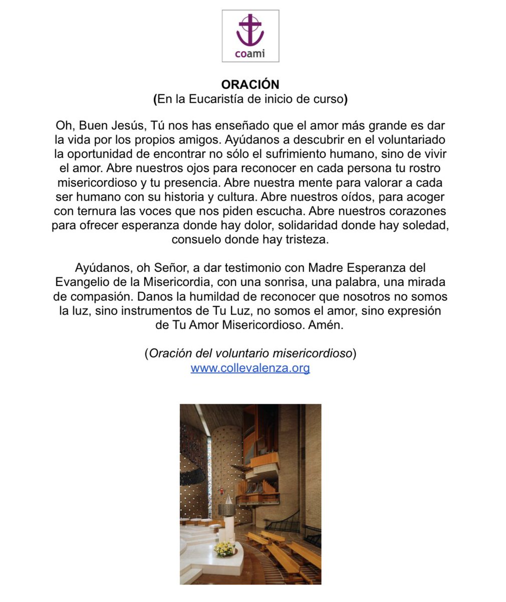 Recemos juntos por un buen curso. 

#FelizViernes