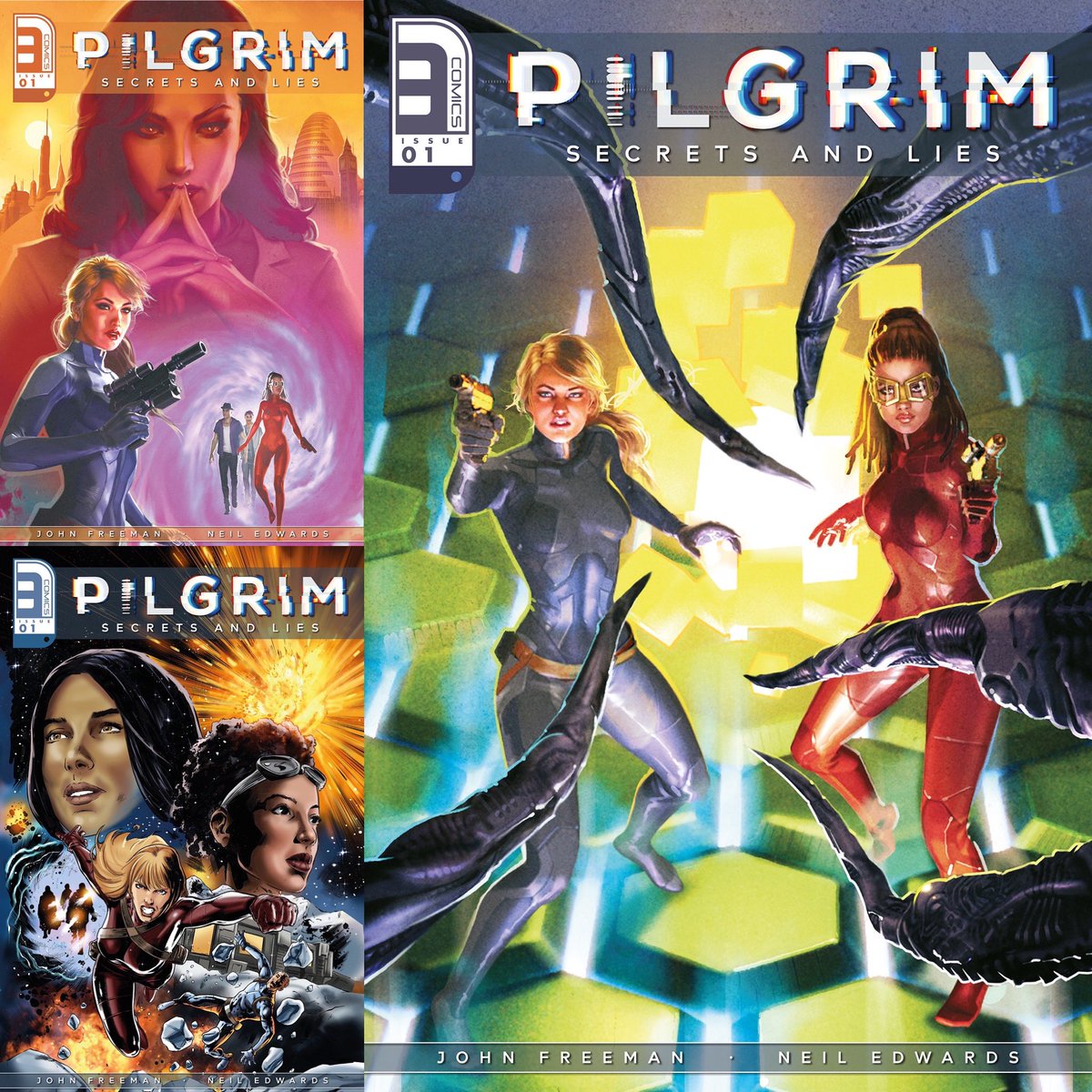 B7Media's tweet photo. Just 24hrs to get these fab additional rewards if you back @pilgrim2121 https://t.co/zgJs31vD0v
#JohnFreeman #NeilEdwards #AlexRonald #publishing #comicbooks #graphicnovel #crowdfunding #crowdfundingcampaign #scifi #thriller #b7comics #b7media #comicartist #comicart https://t.co/9fbbA63Ks9