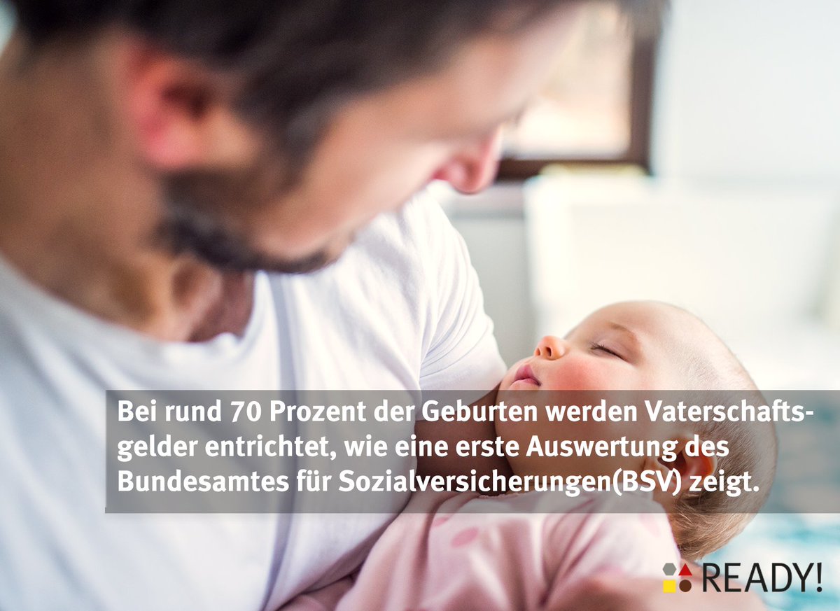 Seit Anfang 2021 haben erwerbstätige Väter in der Schweiz Anrecht auf zwei Wochen bezahlten Urlaub. Die Statistik zeigt, dass die Väter den zweiwöchigen Vaterschaftsurlaub oft nicht am Stück beziehen. ➡️Diese und mehr Insights: bit.ly/3BNT94L