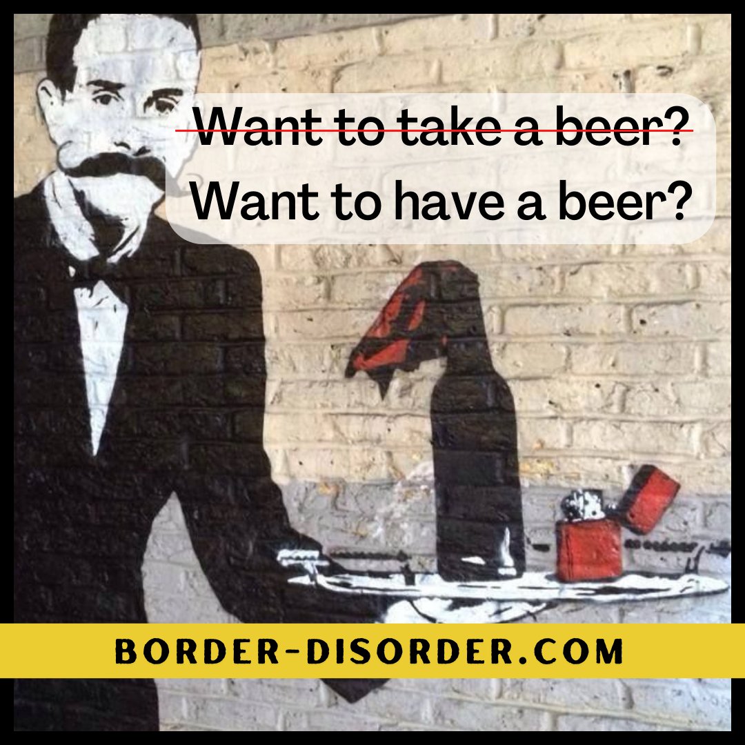 BorderDisorder1's tweet photo. 🤙🥳 You can join our classes and courses whenever you like!
📡🌐 https://t.co/gZupHN4NDs

#noborders #senzafrontiere #sinfronteras #learnenglish #learnspanish #learnitalian #radicalpedagogy #migration #migración #anthropology #BorderDisorder #groupclasses #englishlesson https://t.co/5uLW013qvG