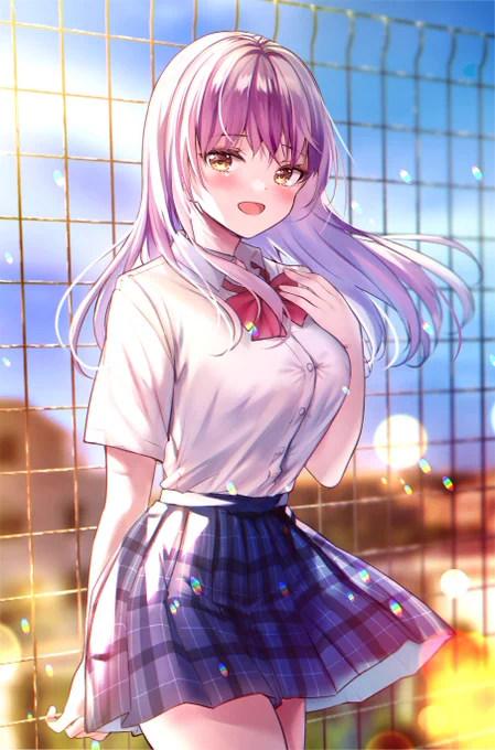 高校最後の夏制服…目にやきつけておいてね 