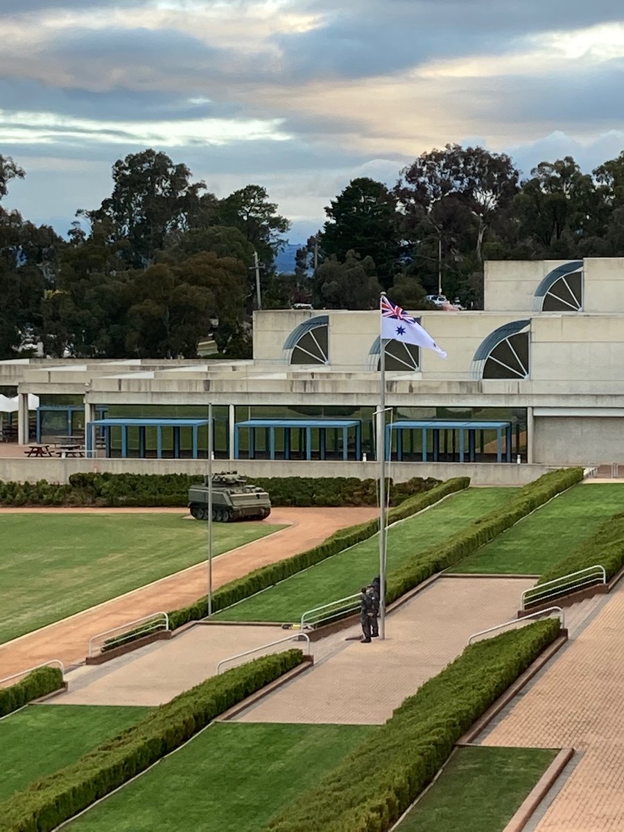 The RAN take over of <a href="/UNSWCanberra/">UNSW Canberra</a> <a href="/ComdtADFA/">Australian Defence Force Academy</a> is complete! BZ all involved