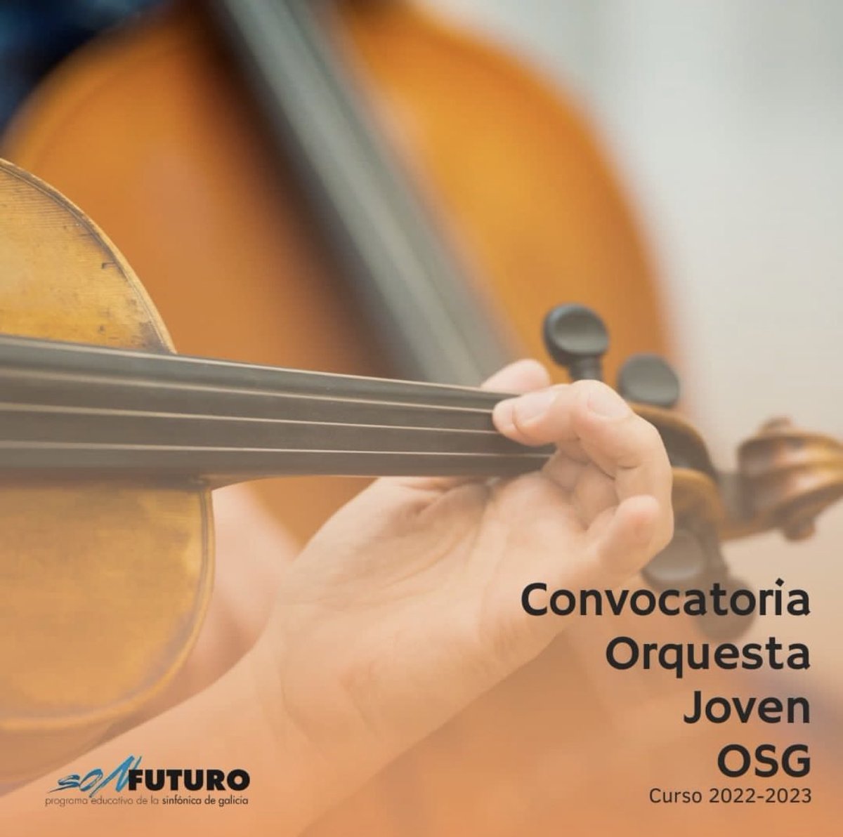 Últimas horas para presentarte a las pruebas de la Orquesta Joven de la Sinfónica de Galicia. Toda la información en el blog de @SONFUTURO 👇🏻👇🏻👇🏻👇🏻👇🏻 bit.ly/convocatoriaoj…
