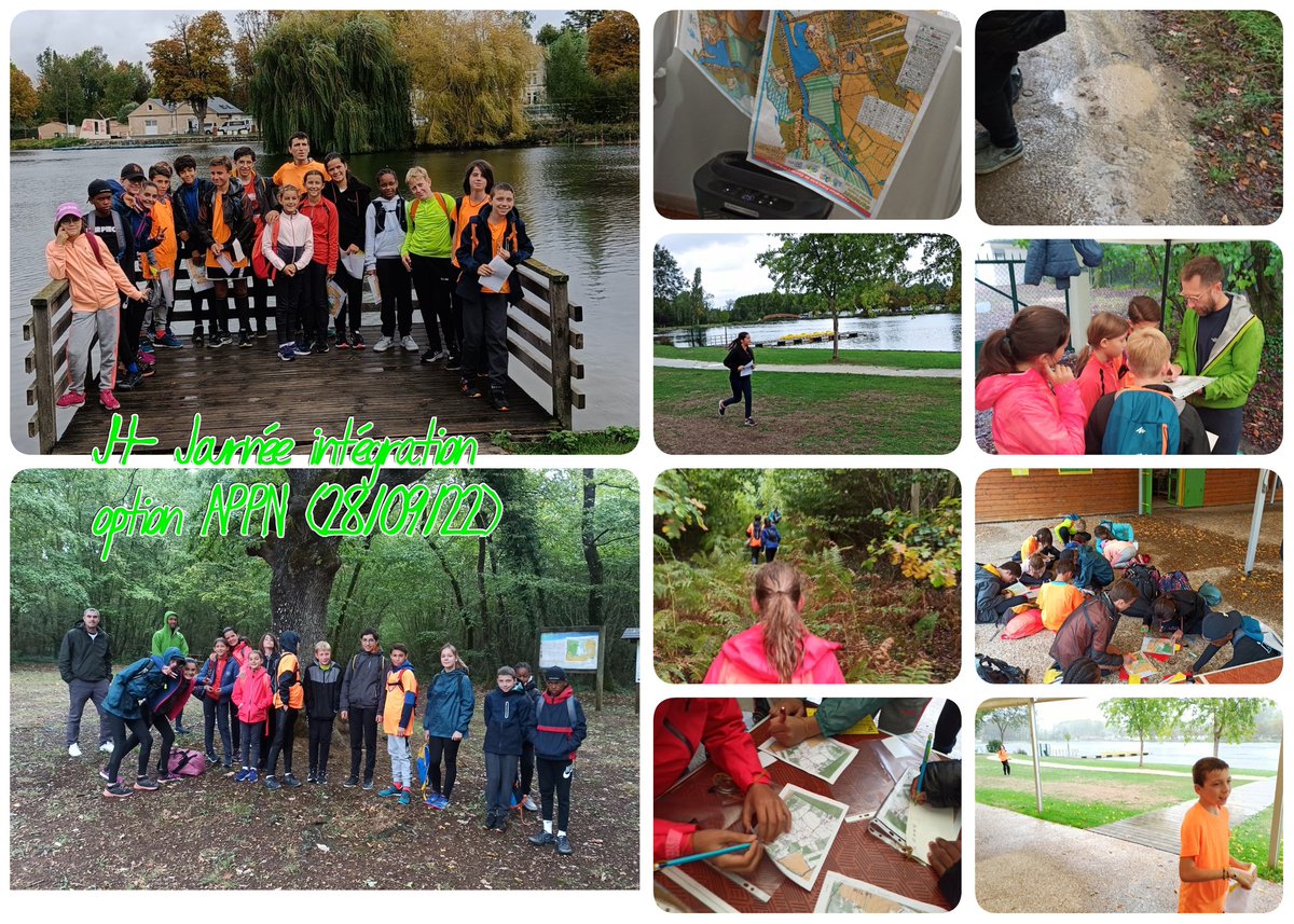 🌧️Rincés mais heureux 🤩nos optionnaires après cette journée des plus enrichissantes sur le plan humain 👥 et de l’orientation. 🧭🌈 etab.ac-poitiers.fr/coll-curie-nio…