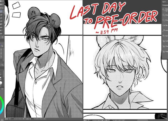 พรีออเดอร์โดออริวันสุดท้ายแล้วค่า รายละเอียดในเมนชั่นถัดไปเลยค่ะ🙏
#ComicAvenue7 