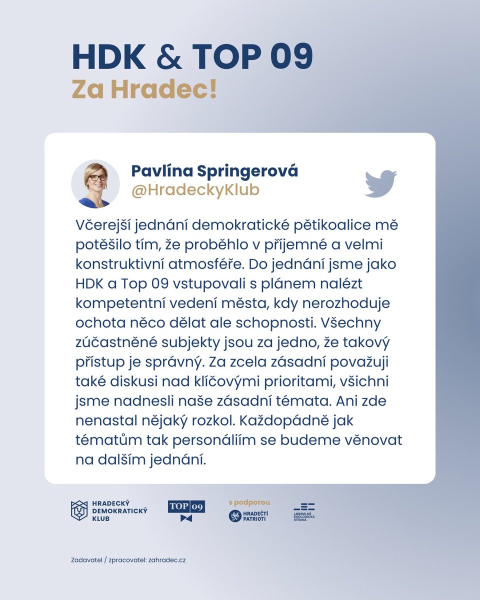 Pár slov naší lídryně ke včerejšímu jednání #demo5koalice