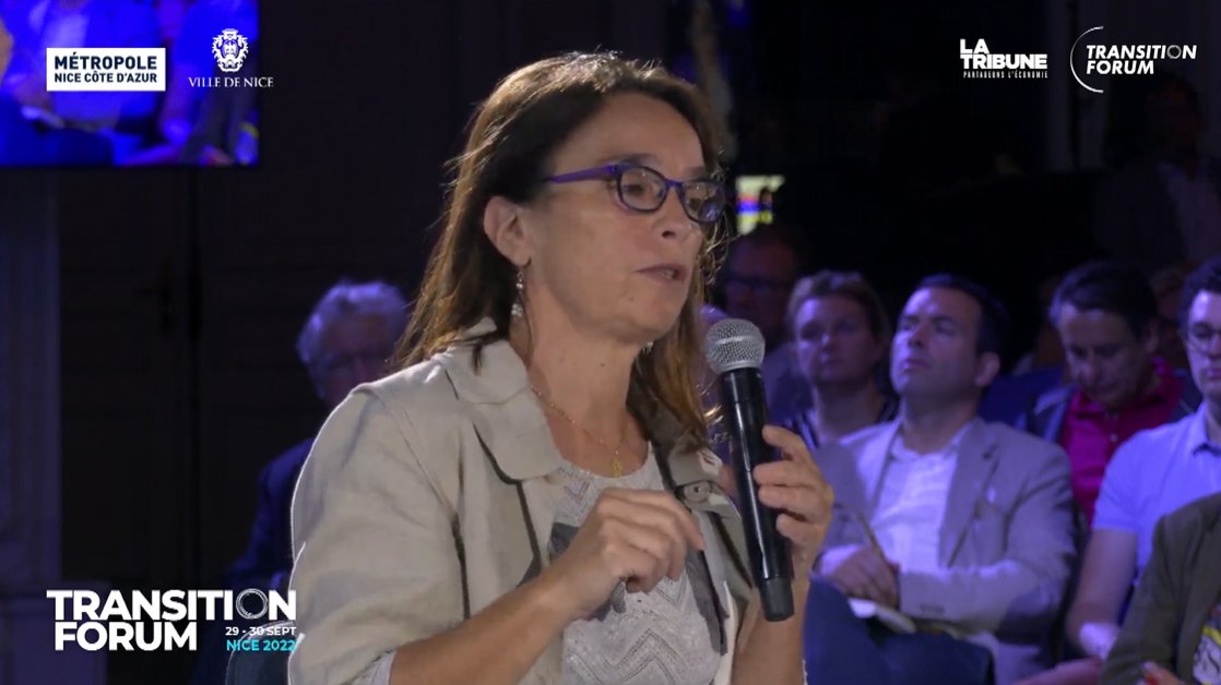latribuneevents's tweet photo. @JehannoSylvie @dalkia @cestrosi @VilledeNice @MetropoleNCA #TransitionForum - "Ça ne doit pas être mis sur la responsabilité de chaque individu, mais sur celle de ceux qui doivent avoir une vision de très long terme alignée avec le problème du climat."
@NadiaMaizi, Directrice du #TransitionInstitute, auteure du 6ème rapport #GIEC https://t.co/tg9eM7ocjx