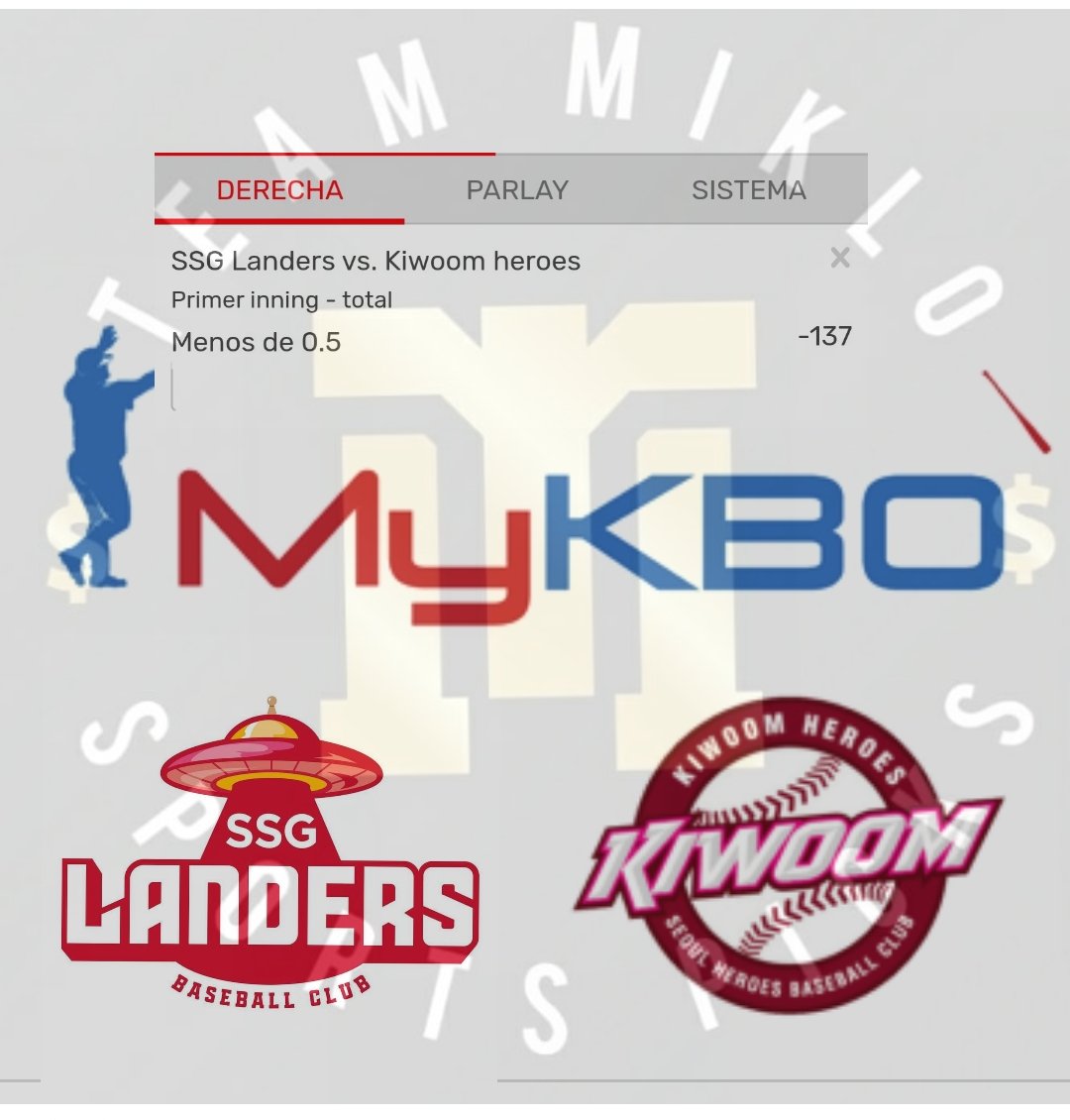 ProfetaPicks's tweet photo. Free pick KBO⚾🇰🇷
Pará amanecer con cash en sus cuentas!!! Quien activo para seguir este picketaso? 💪💪👀👀⚾🇰🇷
@TeamMiklo @miklitopicks @Tigpha
#OdiameMas #ProfetaPicks https://t.co/PHXU1dSsjS