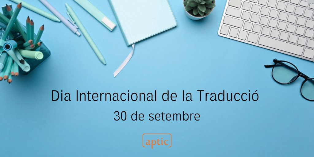 apticassociacio's tweet photo. Des de l'APTIC volem reivindicar el paper de l'associacionisme, clau per construir ponts entre traductors, dotar-nos de més eines, crear una comunitat connectada i enfortir-nos com a col·lectiu. Bon Dia de la Traducció, apticaires! #xl8 #SomAPTIC #DiaInternacionaldelaTraducció https://t.co/cSQrD5sZAu