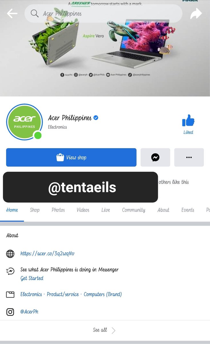 tendontens's tweet photo. @AcerPhils proof of following all socmed 🤩 https://t.co/syqyjTnxIe