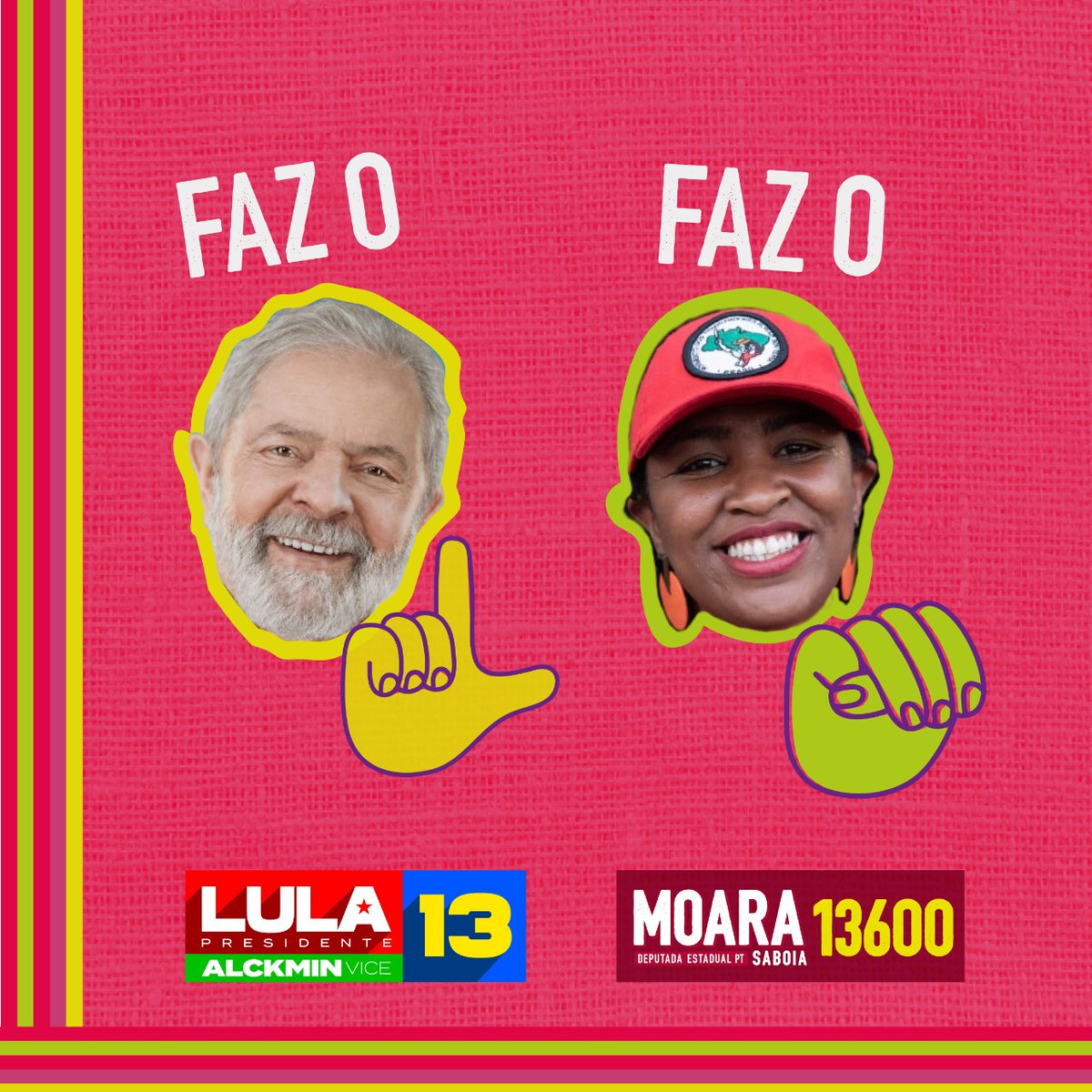 moarasaboia's tweet photo. Bom dia para quem faz o L!
Quem faz o M comenta aqui!
E contem como está a colinha de vocês para federal!
Precisamos eleger o time todo, gente! ✊🏾
#MoaraSaboia13600
#UmadeNos https://t.co/1JvQ8Ms5Ia