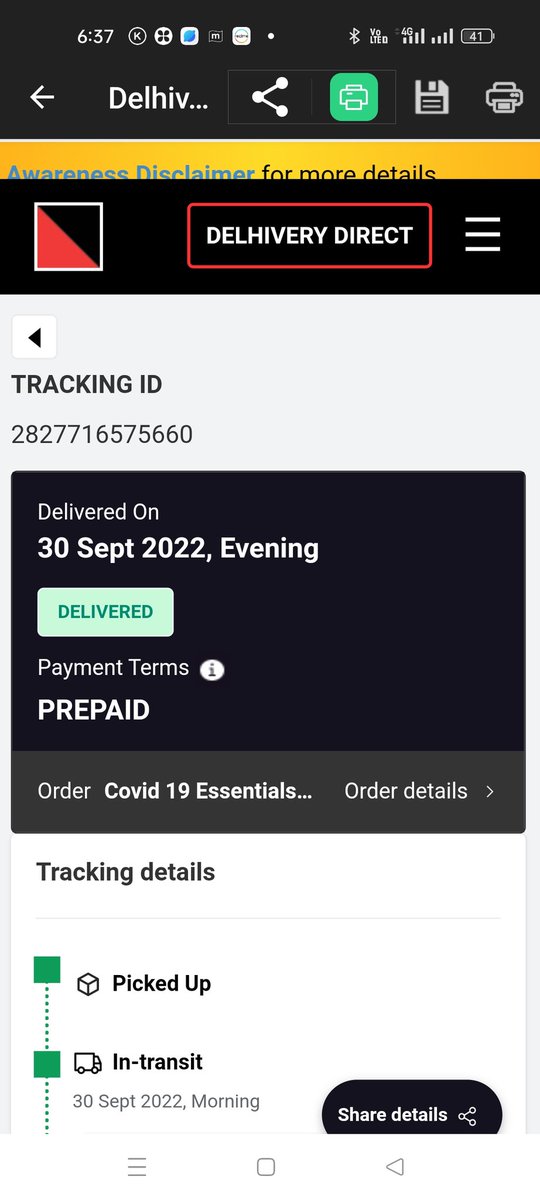 IamSaktipada's tweet photo. @delhivery without delivery how can  update parcel delivered.
Every step doing fraud or scam, first take payment for express delivery but send  by surface , take payment more and now this, what's going on https://t.co/oIJig49Aa3