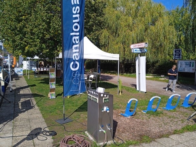 lescanalous's tweet photo. Nous sommes en place au salon Saverne #Fluvestre au , le salon européen du fluvial et des mobilités.
Retrouvez sur place Anthony qui vous accueillera, avec notre bateau fluvial Tarpon 32 à visiter.

N'hésitez pas à passer au @PortdeSaverne https://t.co/WxkNsj1Qnw