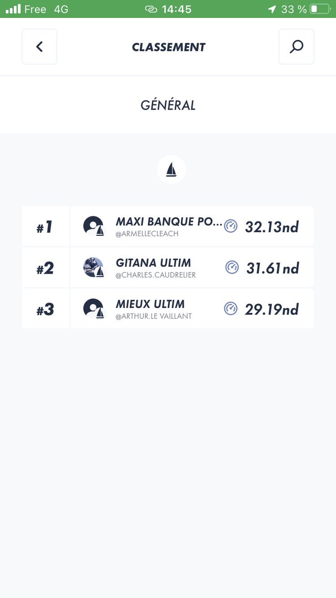 Format XXL pour Surlo aujourd’hui hui! Après les kite il y a 15h sur l atlantique <a href="/LeTelegramme/">Le Télégramme</a> on passe aux 24h ultim <a href="/UltimSailing/">Ultim Sailing - Organisateur de courses au large⛵</a> <a href="/UltimBoat/">Ultim Boat</a> Découvrez le classement  v500 en temp réel sur l appli !