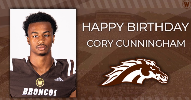 Happy Birthday to Cory Cunningham! #LetsRide | #BroncoBirthdays