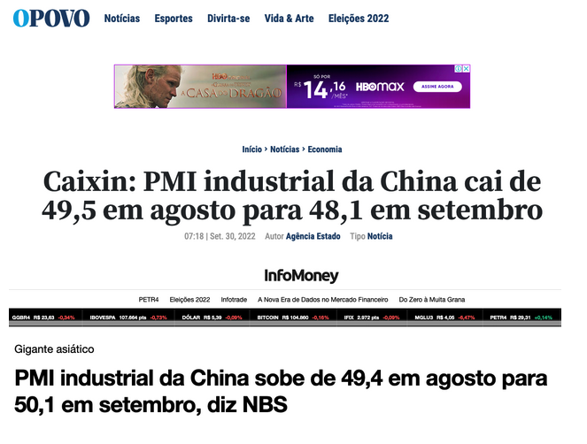 DanLaTouche's tweet photo. Hey @infomoney e @opovo .. teriam como entrar num consenso? https://t.co/dQHEYYnRz5