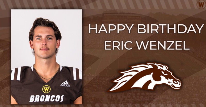 Happy Birthday to Eric Wenzel! #LetsRide | #BroncoBirthdays