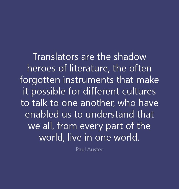 Baraa_Mersally's tweet photo. “The more languages you have,the more worlds you belong to”
Happy #InternationalTranslationDay to all fellow translators,multilingual folks &amp;language lovers.We create 
A world without barriers
Un monde sans barrières
Un mundo sin barreras
عالم بلا حواجز🌐💙
#اليوم_العالمي_للترجمة https://t.co/v2RlyDlEds