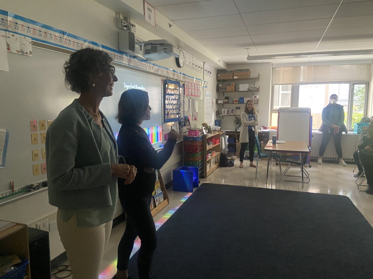 Grade 1 Open House at Runkle! So happy to welcome families back into our school😊
