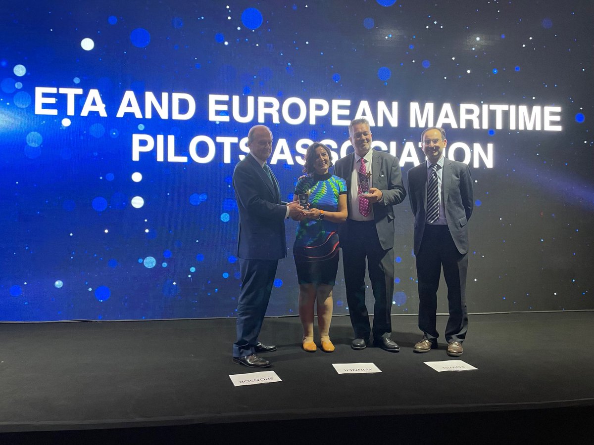 EuroTugowners (@eurotugs) on Twitter photo ETA, together with <a href="/empapilots/">EmpaPilots</a> won the #ITSAwards2022 Safety Award for our Guidelines for Efficient and Safe #Harbour Operations! Thanks to all who voted voted for us.
And big thanks to Capt. <a href="/kimmo_lehto/">Kimmo Lehto</a> for managing this project on behalf of the ETA ETA, together with <a href="/empapilots/">EmpaPilots</a> won the #ITSAwards2022 Safety Award for our Guidelines for Efficient and Safe #Harbour Operations! Thanks to all who voted voted for us.
And big thanks to Capt. <a href="/kimmo_lehto/">Kimmo Lehto</a> for managing this project on behalf of the ETA