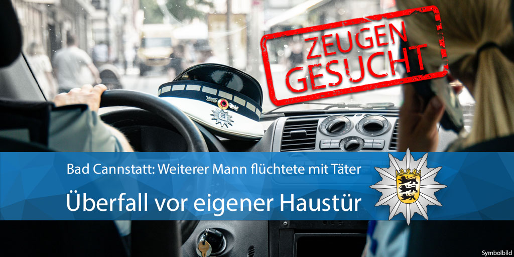 PP_Stuttgart's tweet photo. #BadCannstatt Ein unbekannter Mann hat am Mittwochabend einen 71 Jahre alten Mann ausgeraubt, als dieser ein Wohngebäude in der Straße Hallschlag betreten wollte. Wir suchen Zeugen. Zur Pressemeldung ▶ https://t.co/aXSETWjnOY Eure #Polizei #Stuttgart https://t.co/ho7KpTti1g