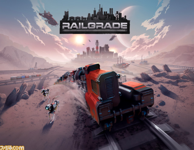 famitsu's tweet photo. 『RAILGRADE』がSwitch、PC向けに本日（9/30）より配信開始

鉄道網を設計し、資源を効率よく運んでいく鉄道経営シミュレーション。さまざまなタイプの列車を活用して、最小のリスクで最大の効率を発揮するようにうまく鉄道を建築していこう

#RAILGRADE 

 https://t.co/1aCo6me0Jr https://t.co/EAKVarMYON