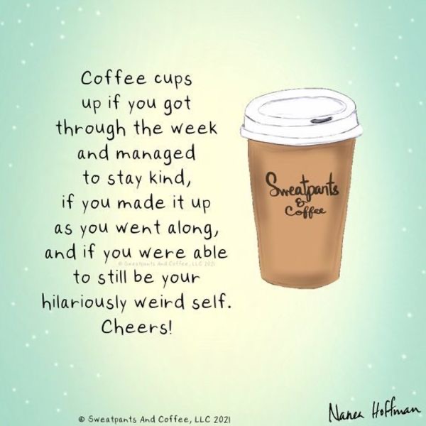 SweatpantsCafe's tweet photo. TGIF ☕️ https://t.co/wglwUcCZ7r