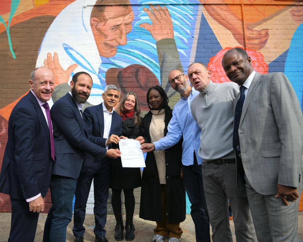 Today I visited the historic Blue Market in Bermondsey. It’s gained a new lease of life after £2m of investment from my Good Growth Fund and is now a hub for people from all backgrounds to trade and socialise.