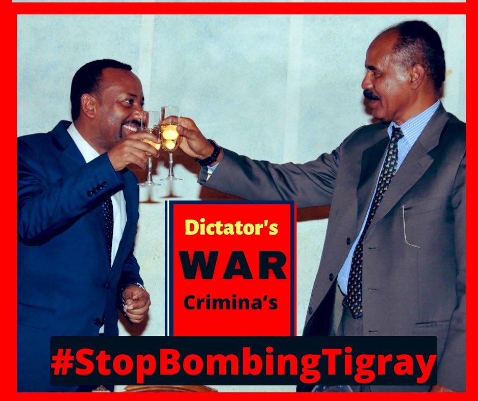 ebik_ts's tweet photo. ⚠️Emergency response must be implemented in Tigray by @hrw
@UN_HRC 
@UNHumanRights
@hrw
@WFPChief 
@antonioguterres 
@JosepBorrellF 
@vonderleyen
@sos_children 
@UNICEF 
@DCIsecretariat 
@SavetheChildren 
@ChildRightsCnct 
#stopTigrayGenocide 
Now must #StopBombingTigray ‼️ https://t.co/wg8VTXrEpR