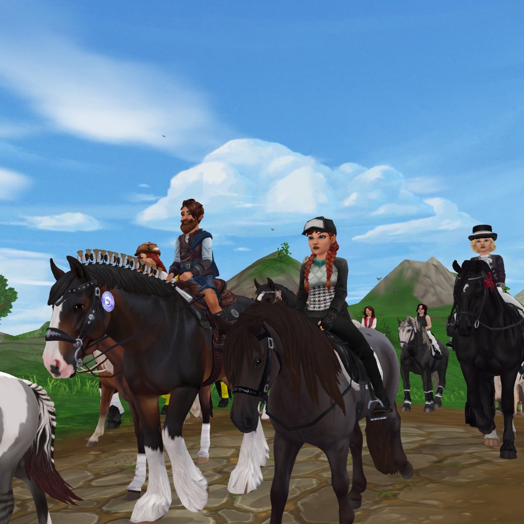 Star Stable on Twitter "Thursday afternoon, beta testers gathered in