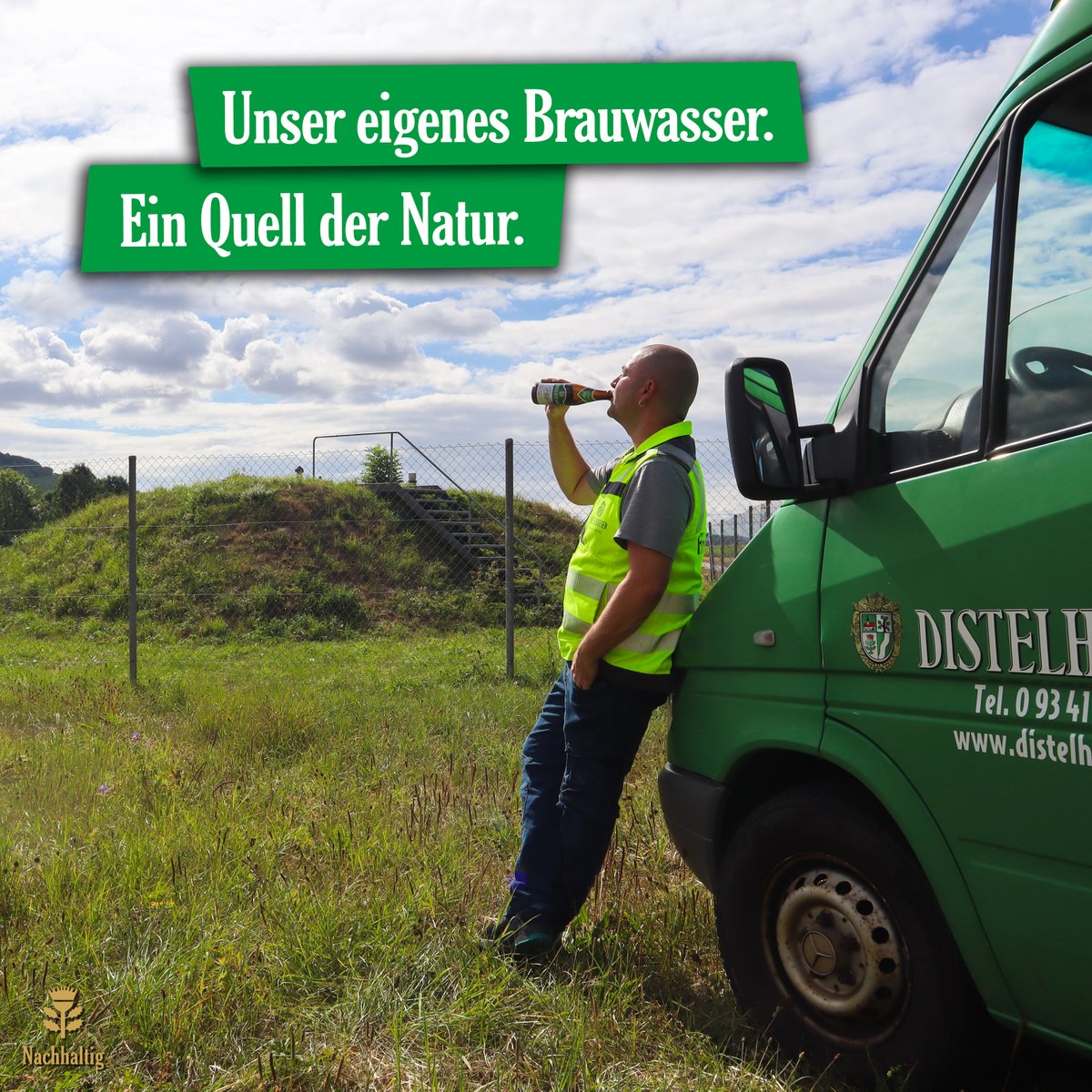 DistelhaeuserBr's tweet photo. Wir stellen höchste Anforderungen an unser Brauwasser - schließlich besteht Bier zu 90% aus Wasser 🌊
🍀 Daher kommt unser Brauwasser nicht aus der öffentlichen Wasserversorgung, sondern aus drei eigenen Brunnen in der Tauberaue
#distelhäuser #immereinefrischeidee #slowbrewing https://t.co/tEC8NSr0D1