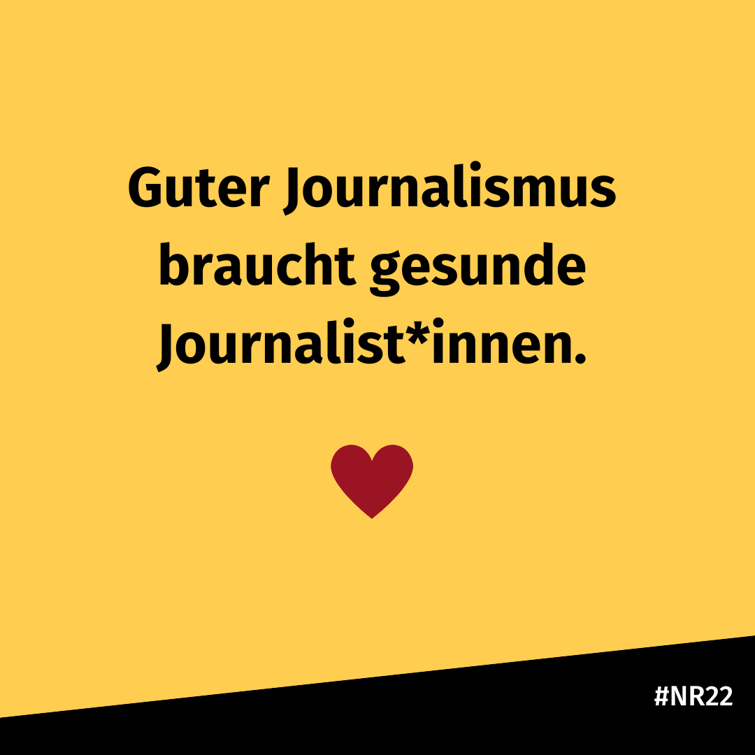 Wir starten gemeinsam mit dem @DartCenter Europe eine #Helpline für Journalist*innen mit psychosozialen Problemen. Vorgestellt auf der #NR22 und zu finden unter: journalisten-helpline.de #MentalHealthMatters